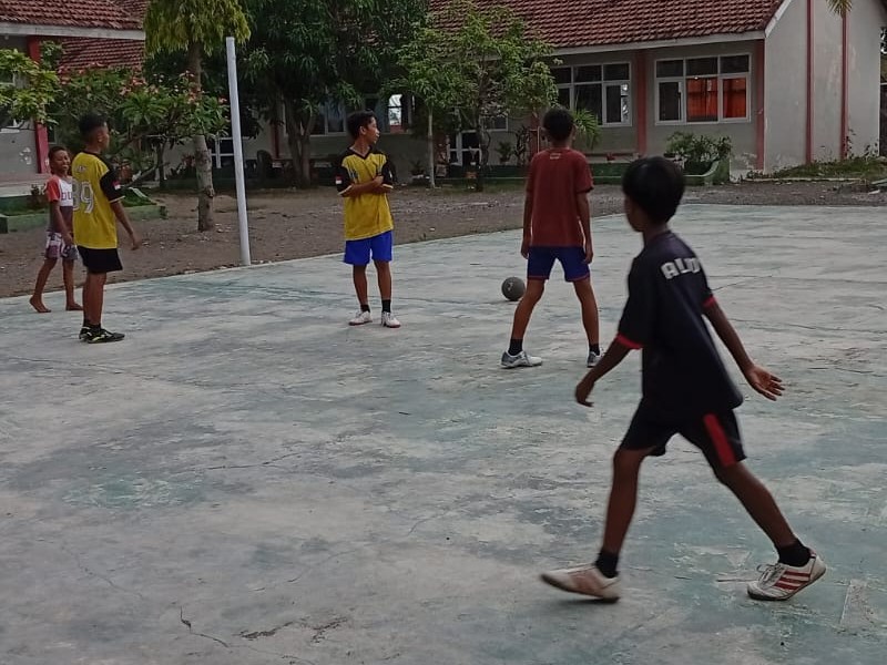 Futsal di SMP Negeri 3 Panarukan