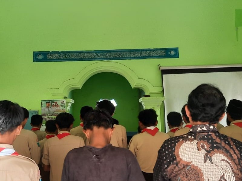 Kegiatan asesmen pembelajaran perawatan jenazah di SMP Negeri 3 Panarukan